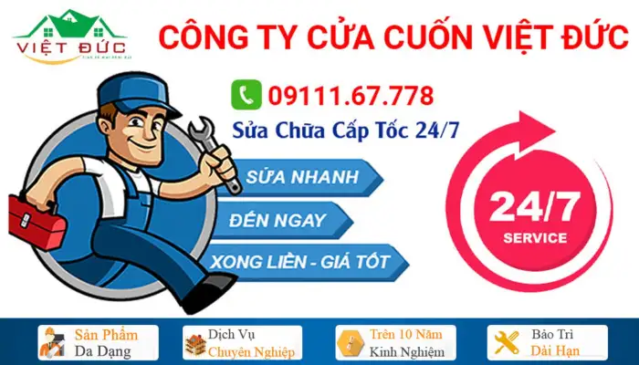 Sửa cửa cuốn Quận 4 TP HCM